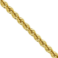 Thumbnail for 14k Yellow Gold Rope Chain 4 mm