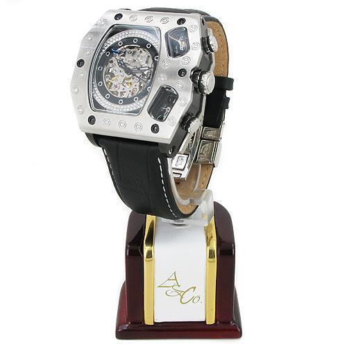 Avianne&Co. Mens Jamison Collection Diamond Watch 0.60 Ctw